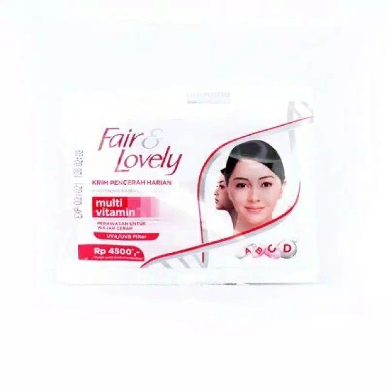 FAIR N LOVELY CREAM PELEMBAB FAIR & LOVELY GLOW N LOVELY SACHET KEMASAN EKONOMIS 9GR