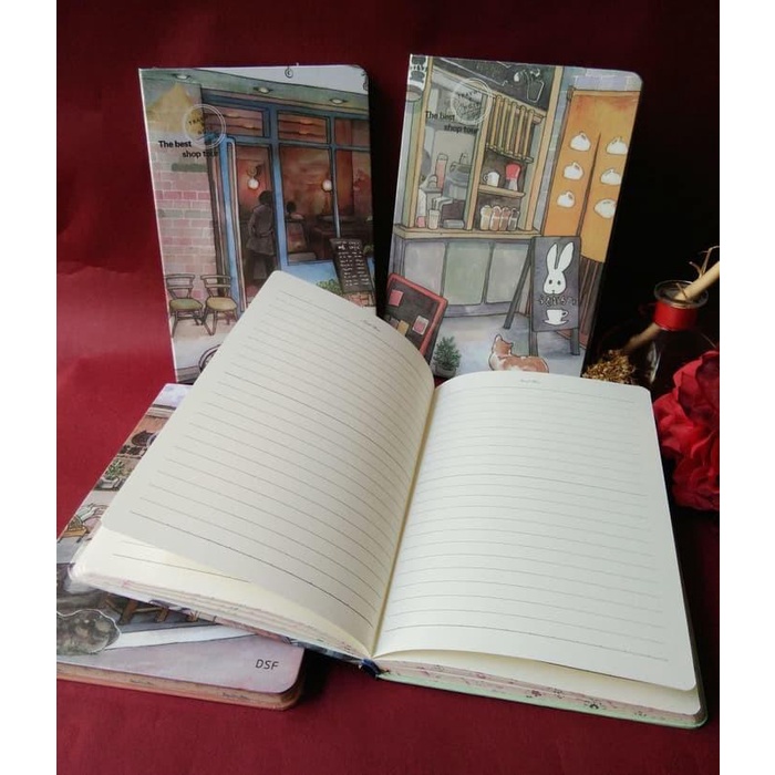

Buku Diary / Buku Notes / Notebook Hardcover - Travel & Note