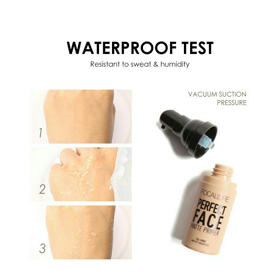 (READY &amp; ORI!) Focallure Perfect Face Matte Primer Base Make Up FA53 FA 53 waterproof terbaru viral