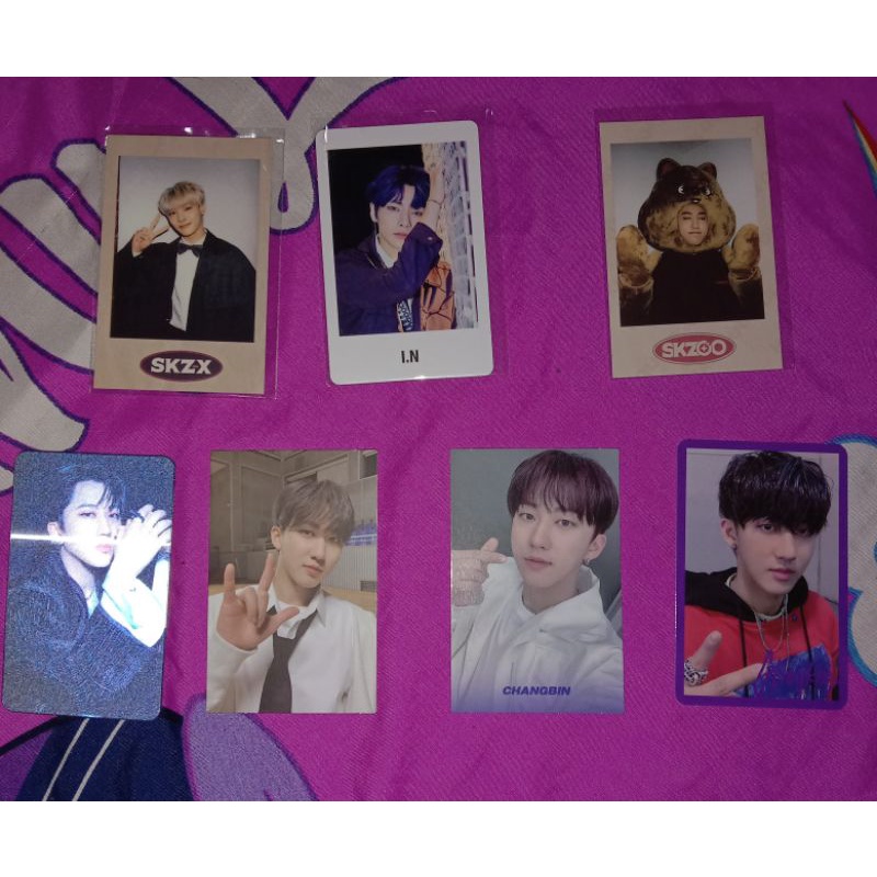 photocard straykids levanter golive skz skzx skzoo han jisung seo changbin hyunjin jeongin bangchan 