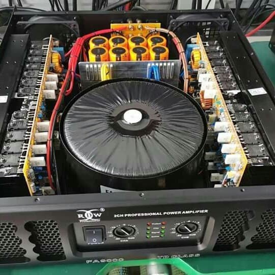Power Amplifier 2 channel RDW FA9000 FA 9000 Original
