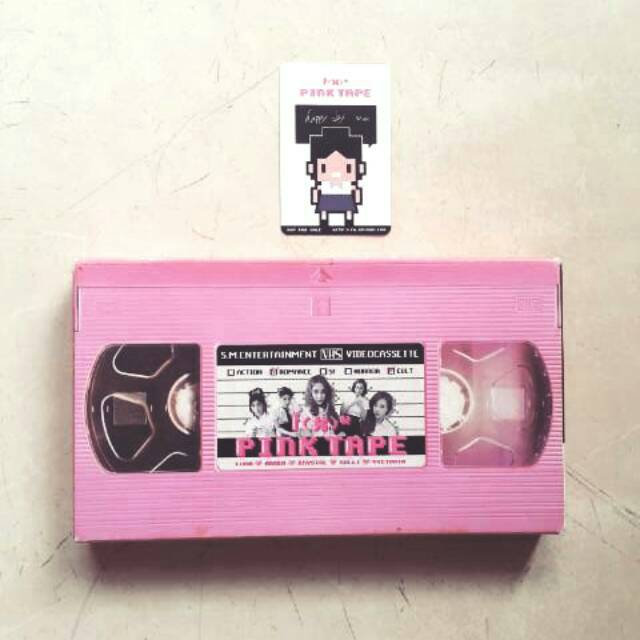[sisa PC only] F(x) fx Pink Tape Album + Photocard pc Luna.