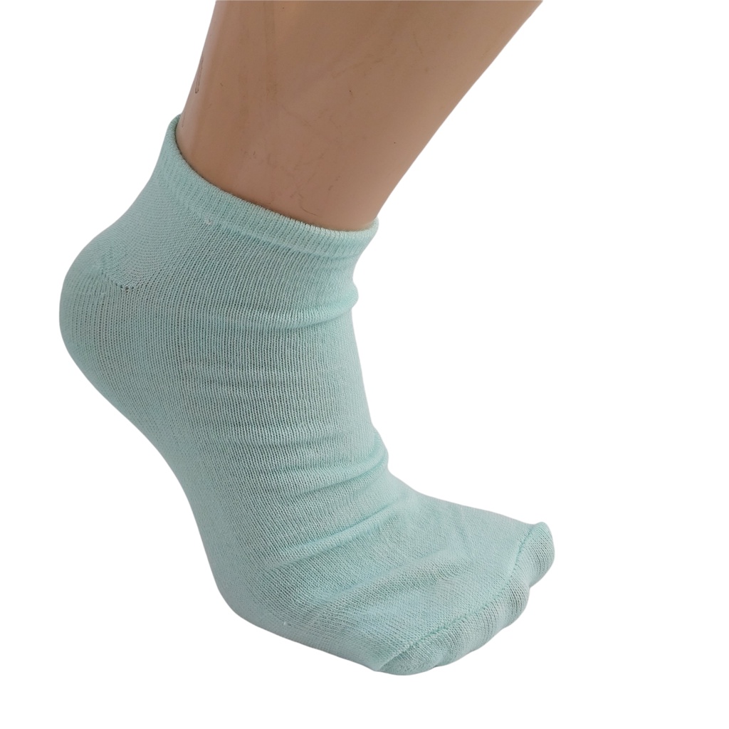 kaos kaki semata kaki polos biru tosca