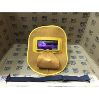 Kedok Kaca Mata Las Kulit Asli Otomatis