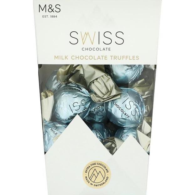 

TERBARU M&S SWISS MILK CHOCOLATE TRUFFLES 250G MARKS SPENCER CHOCOLATE TRUFFLE