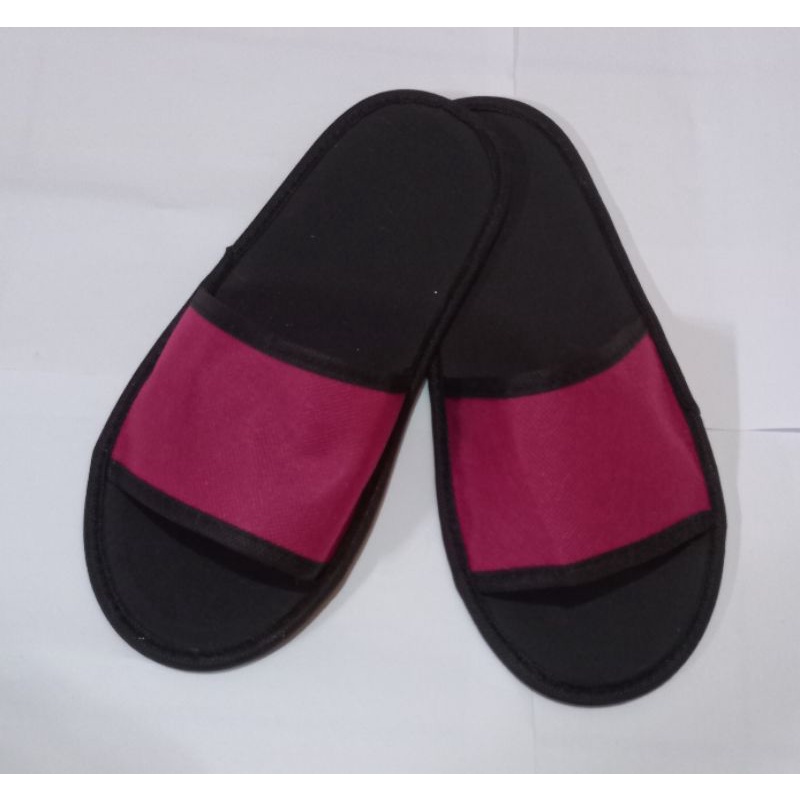 slippers # sandal hotel #sandal lantai #atasan woven/spunbond oren