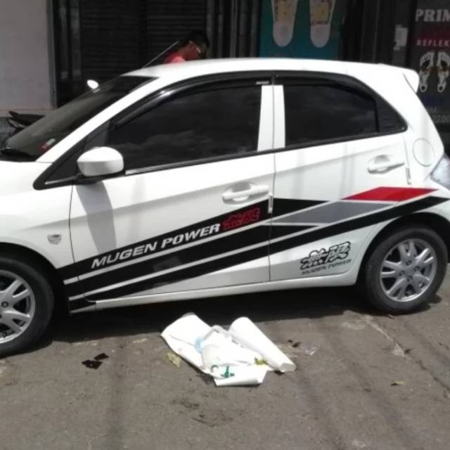 stiker sticker  mobil  Striping brio cutting  stiker mobil  