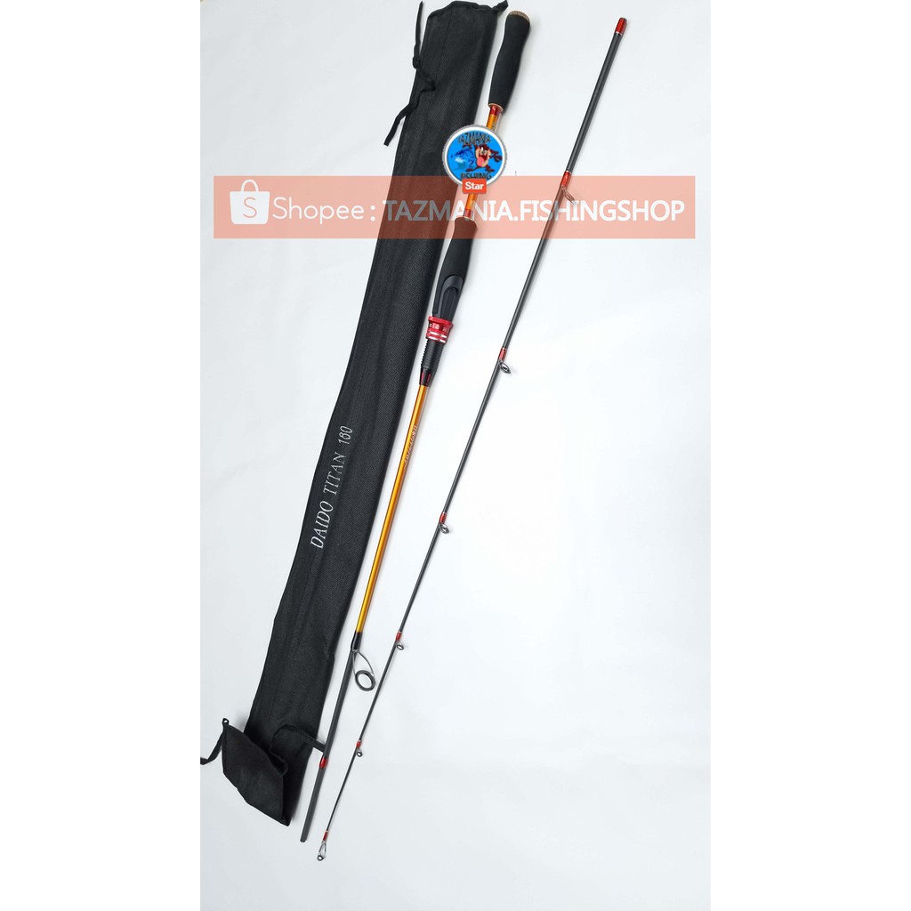 Joran Pancing DAIDO Titan Carbon Hollow Japan Style Murah