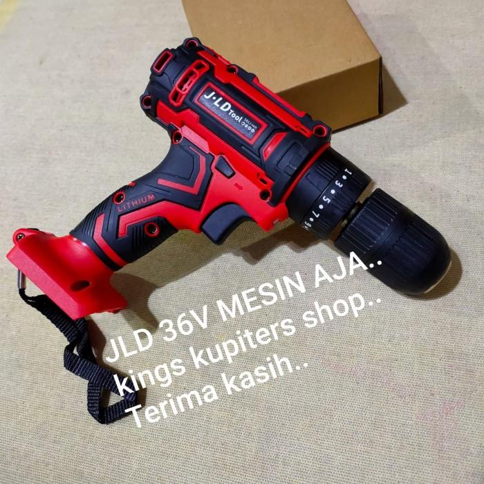 Mesin Aja Jld Bor Batre 13Mm Hammer Cordless Corless 36Volt 36V Jld