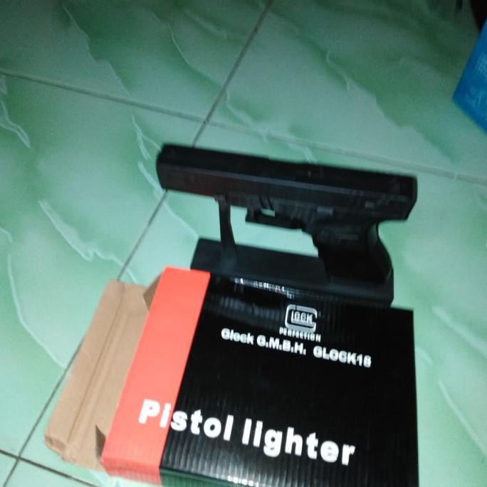 Korek Api Pistol Lighter Glock 18 Satiregram