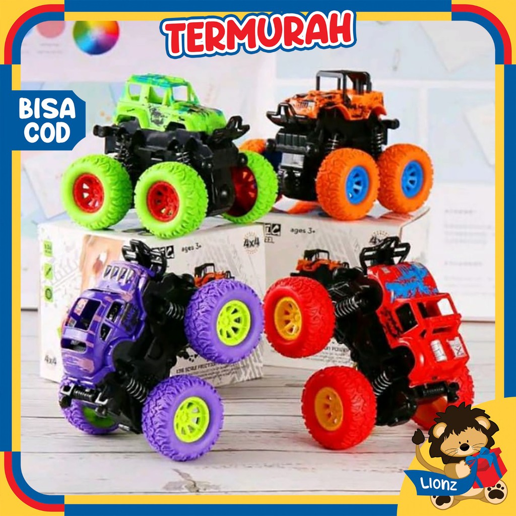 Mobil mainan Monster Zap Car