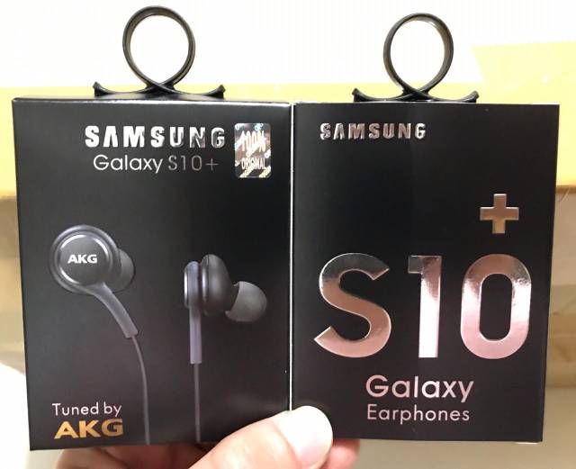 Headset Samsung S10+ AKG Handsfree Samsung S10 Tuned by AKG Earphones Samsung S10 Plus Jack 3.5mm