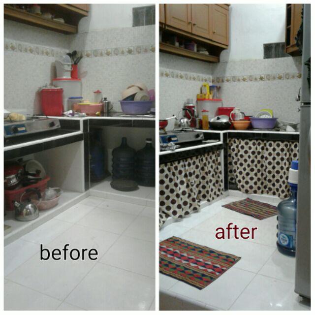 Kitchen Set Curtain Tirai Dapur Gorden Dapur
