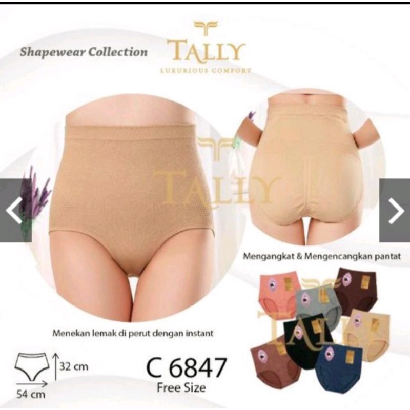 CD TALLY SEMI CORSET ART 6847