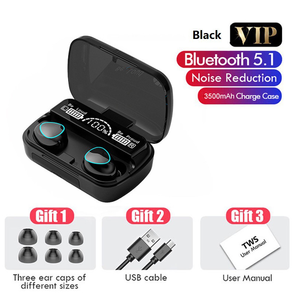 TWS M10 earphone bluetooth HIFI BASS stereo music telfon GAMING LOW DELAY wireless headset mic