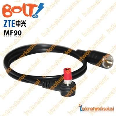 PIGTAIL ADAPTER KONEKTOR ANTENA MODEM ZTE MF90 4G LTE BOLT TIDAK MUDAH TERLEPAS