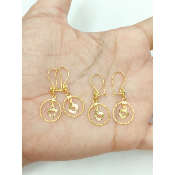 ANTING KAIT RING PERAK 925 LAPIS EMAS 24K