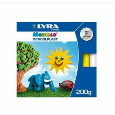 

Lyra Modello School Plast Modelling Clay Set 10 Warna