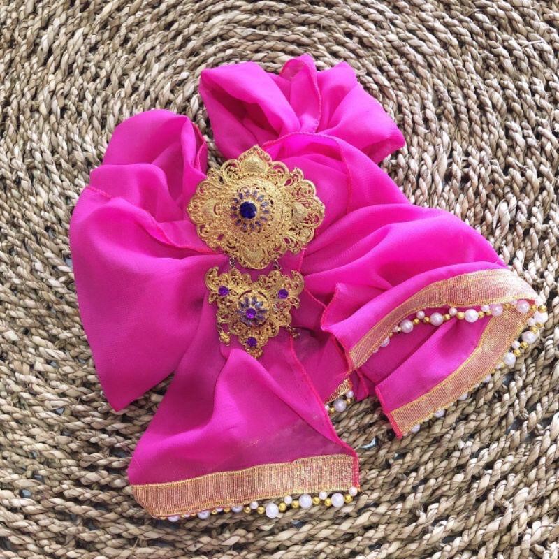 SELENDANG JODHA || SELENDANG MUTIARA ANEKA WARNA CANTIK !!!!-3. PINK