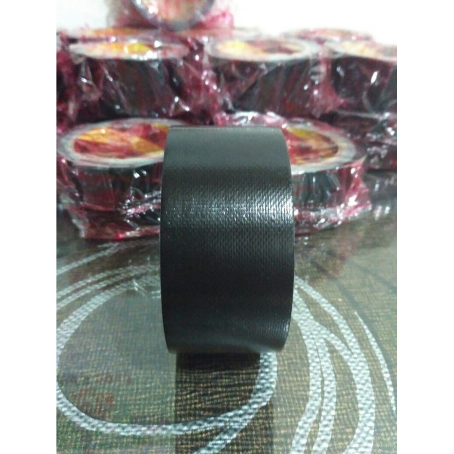 

Terlaris CLOTH TAPE LAKBAN KAIN WARNA HITAM TACHIMITA BERKUALITAS