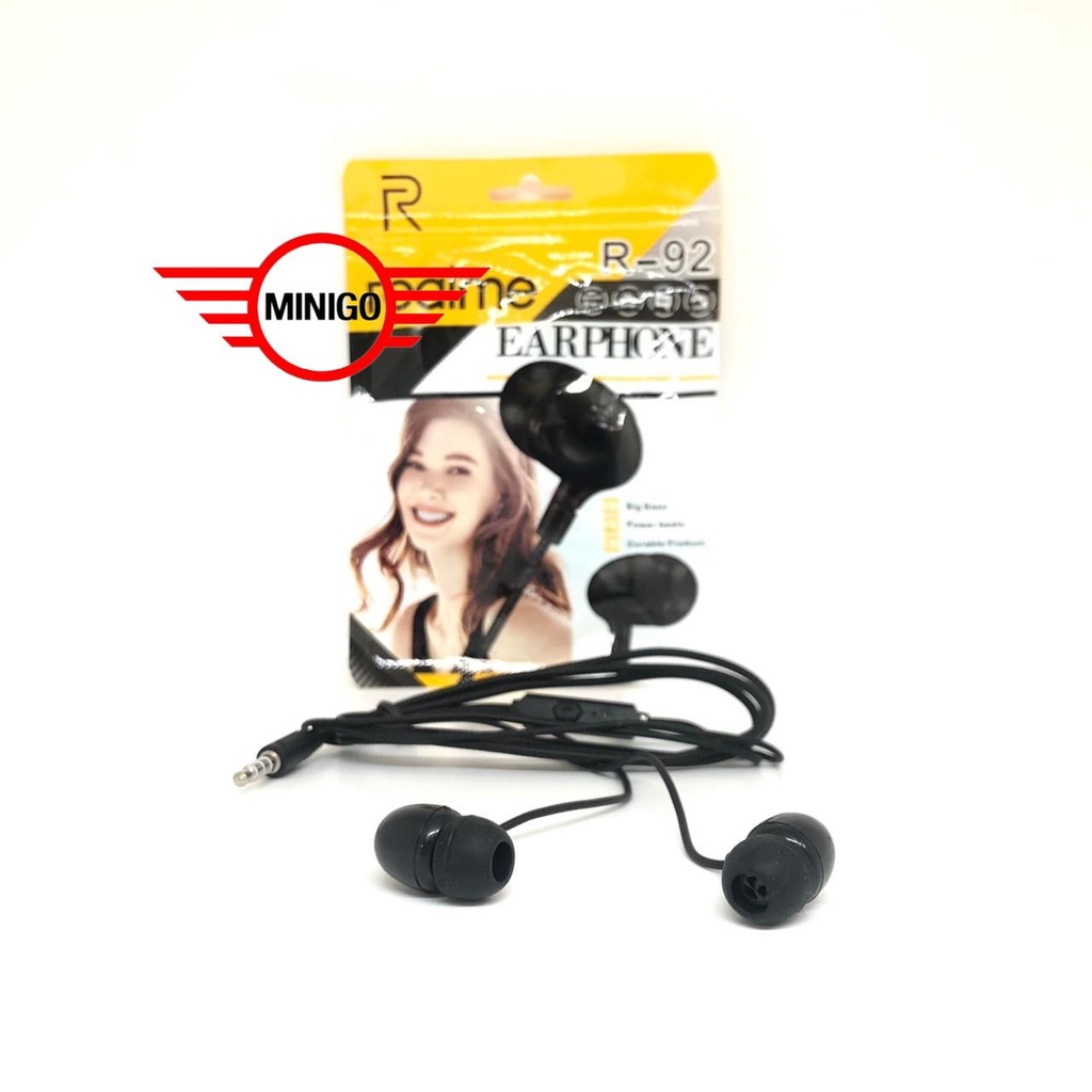 PROMO HANDSFREE REALME BUDS R40 ORIGINAL SOUND R-40 /R20/R38/R92EARPHONE STEREO IN EAR HEADSET