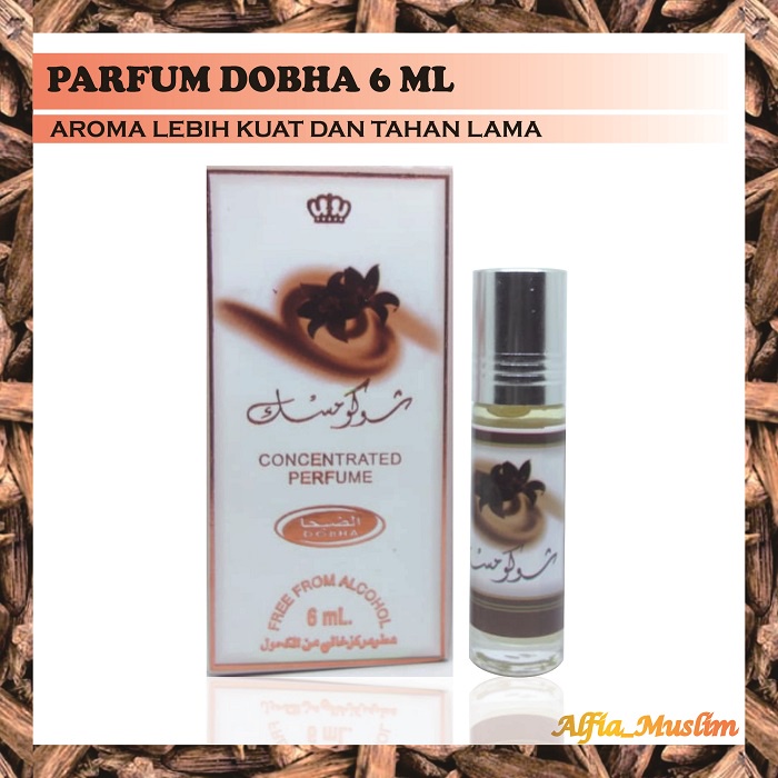 Parfum Choco Musk Non Al kohol Dobha 6 ML Roll On