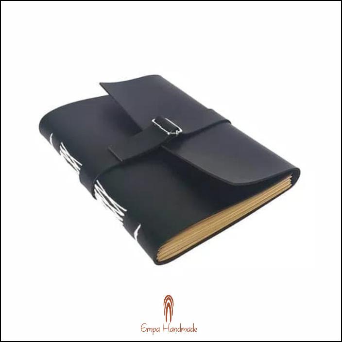 

BOOKBINDING / JOURNAL BOOK / BUKU CATATAN / SKETCHBOOK / UKURAN A5 - HITAM