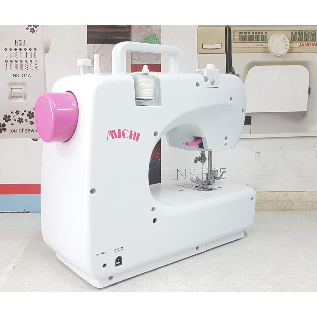 mesin jahit mini portable michi 508-16s