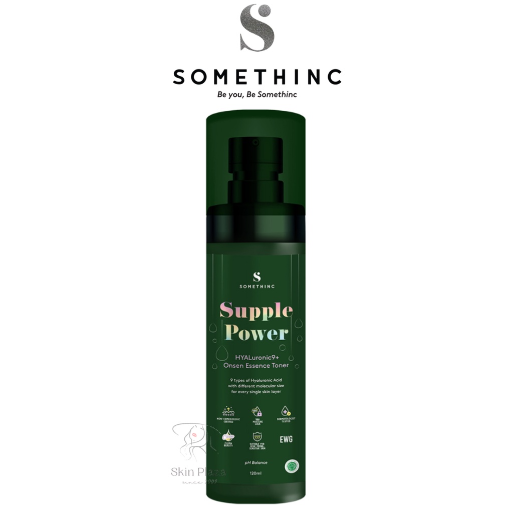 SOMETHINC Supple Power Hyaluronic9+ Onsen Essence Toner 120ml