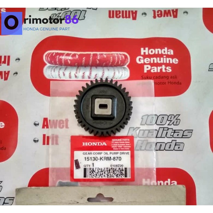 Gear Oil Pump Gigi gear gir Pompa Oli Megapro Monoshock VERZA 15130-KRM-870