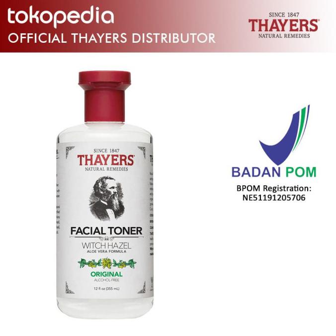 Thayers Witch Hazel Toner 355Ml - Original