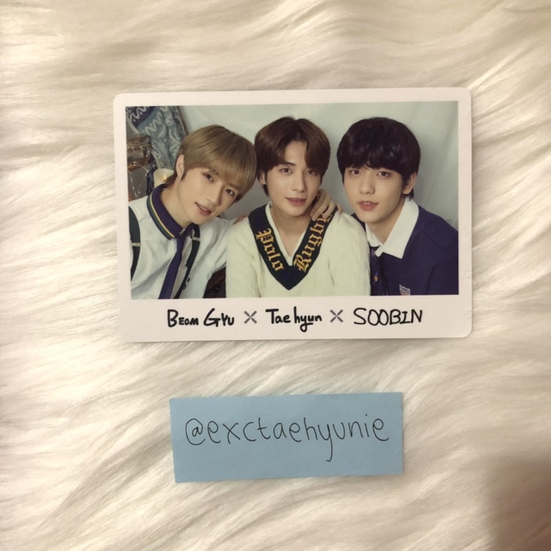 [READY] SPC FANLIVE SHINE X TOGETHER UNIT TAEHYUN SOOBIN BEOMGYU TAEBINGYU TXT TOMORROW X TOGETHER S