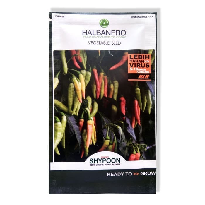 Benih Cabai Rawit SHYPOON GEN24F1 Tahan Virus - 10 Gram