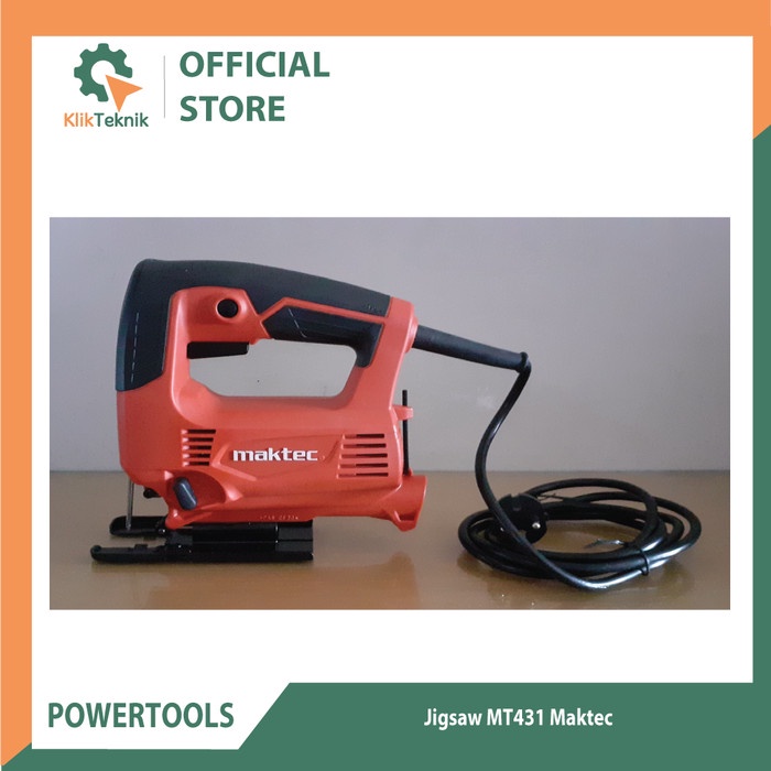 MESIN JIGSAW MAKTEC MT 431 / JIGSAW MT 431 / GERGAJI KAYU