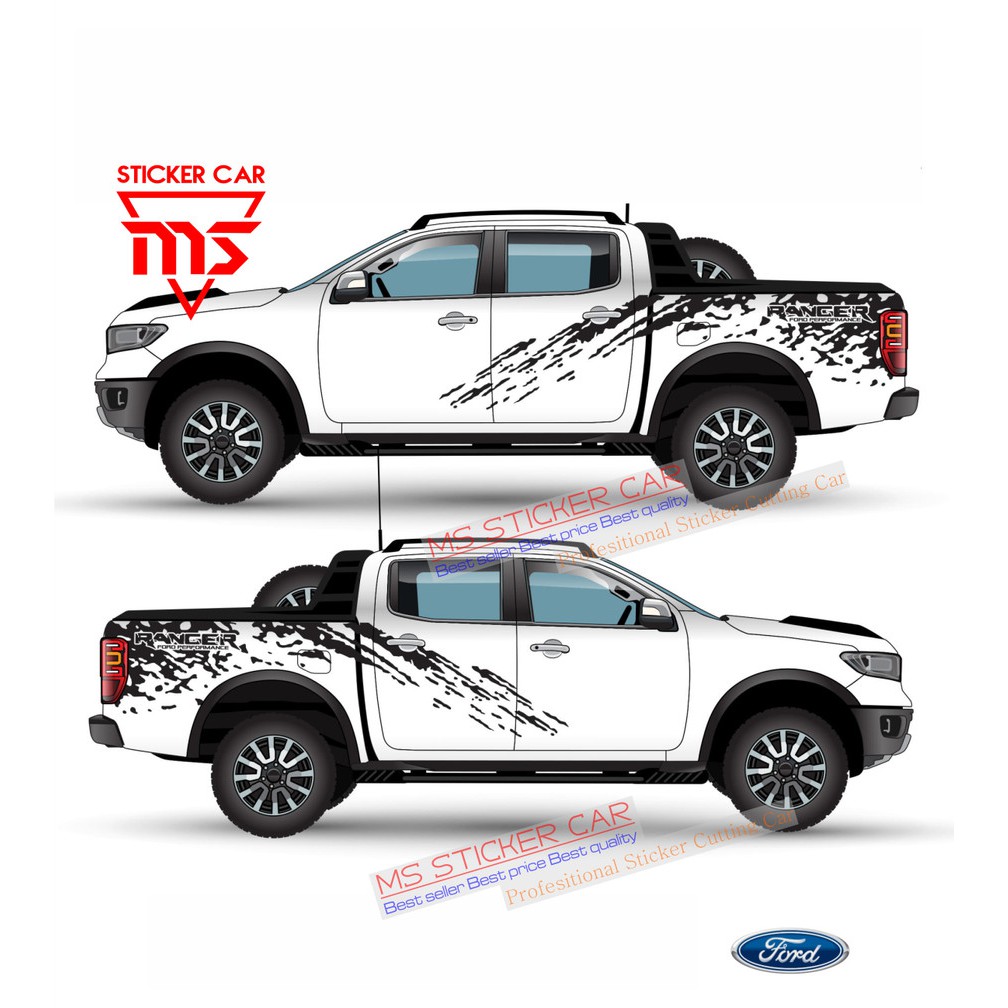 Jual Sticker Stiker Ford Ranger Performace Off Road Cutting Sticker Ranger Indonesia Shopee Indonesia