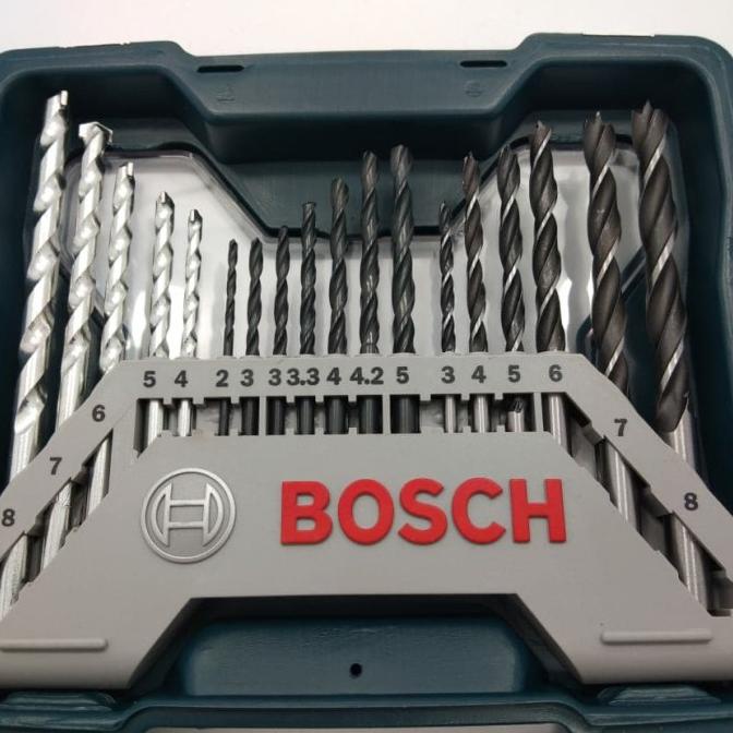 Mata bor bosch set - paket mata bor multifungsi kayu,beton,besi ,obeng
