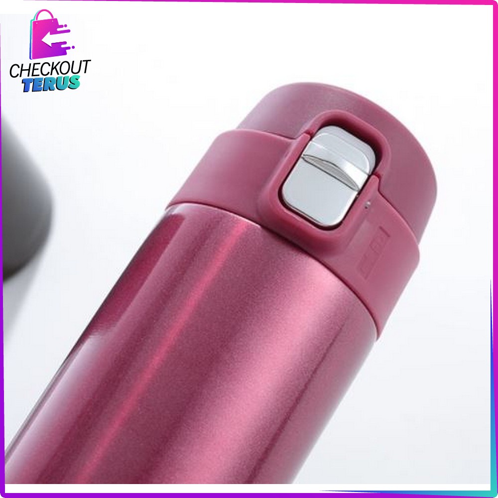 CT C310 Termos Air Panas Termos Stainless 500ml Perlengkapan Air Minum Thermos Air Panas Polos Vacuum Flask