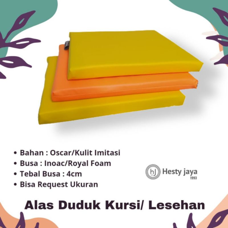 ALAS DUDUK/BANTAL MEDITASI/WATERPROOF 65x50x5