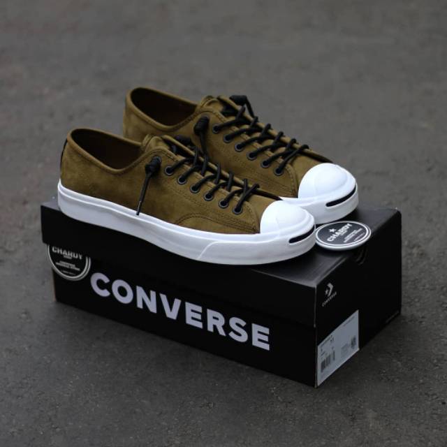 converse nubuck leather