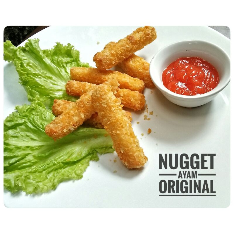 

Nugget Ayam Original Homemade, No MSG,Tanpa Pengawet
