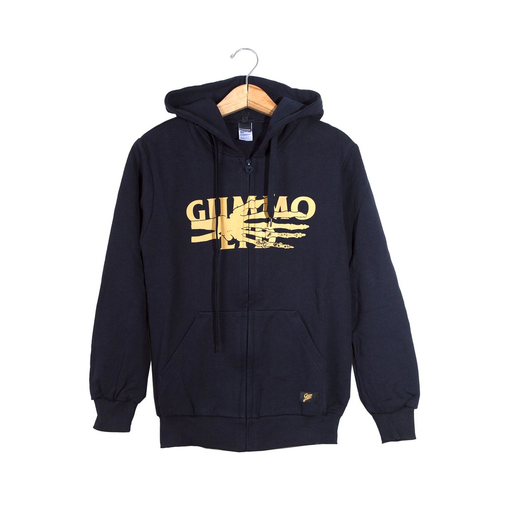 Gummo Zipper ZH HANDBONES NAVY BLUE