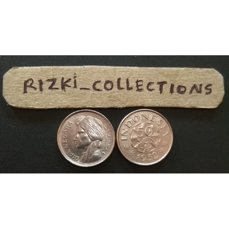 Koin 50 sen diponegoro