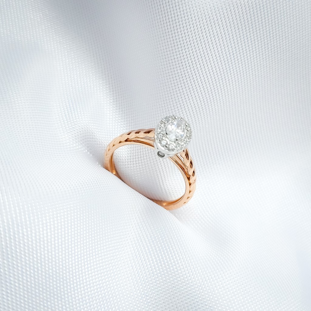 Cincin Hala Gold Seri Maaf Sayang 3WZ1157 Kadar 18K