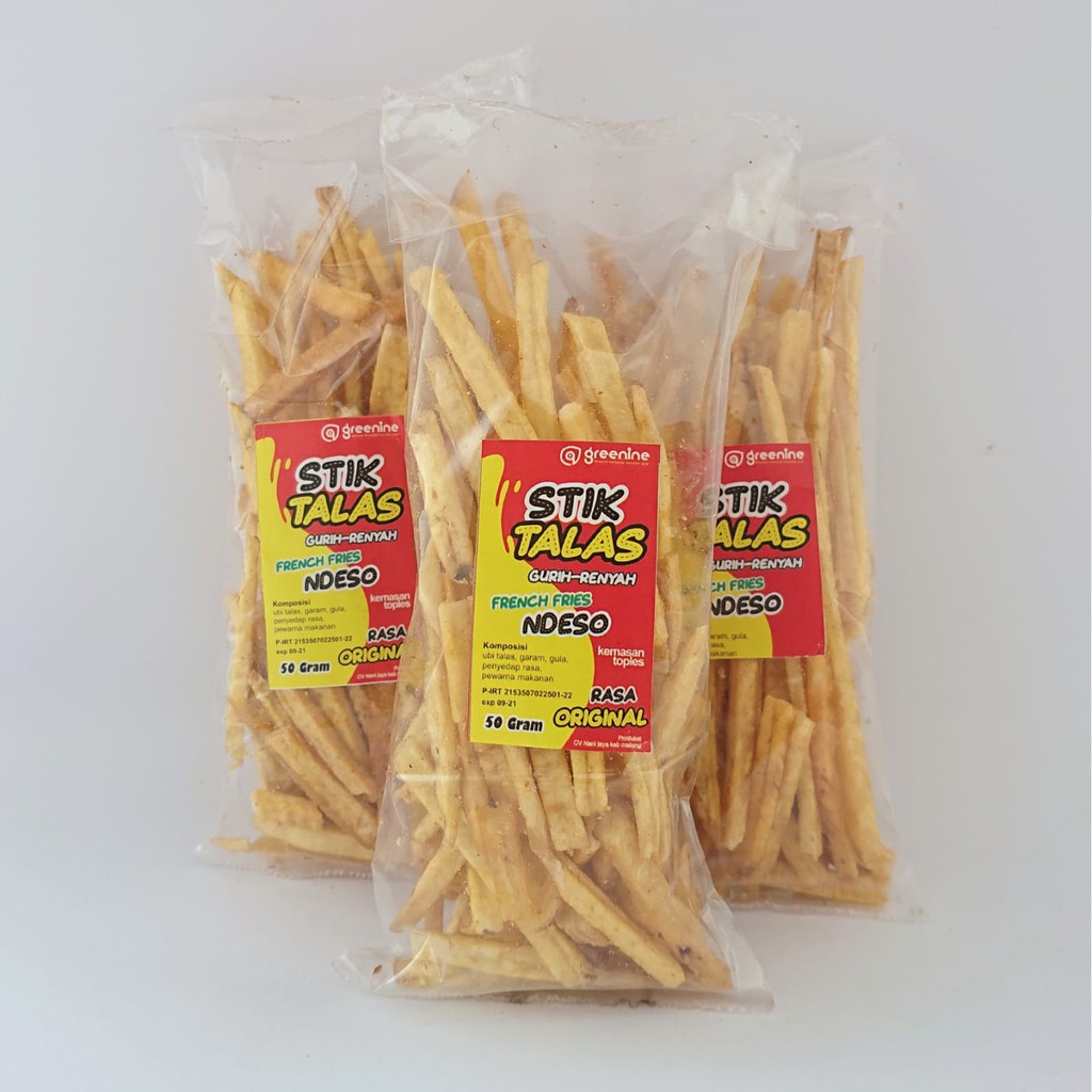 

FulanMart Stik Stick Talas Kuning Kunyit Asin Gurih Renyah 50G