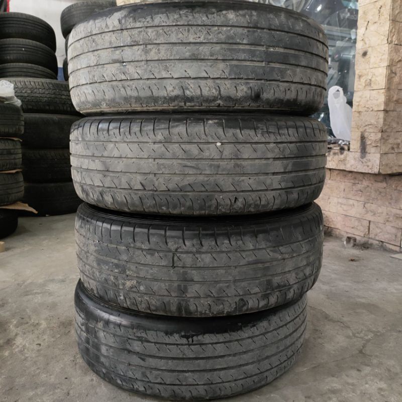 VELG BEKAS MOBIL COPOTAN X-TRAIL RING 18 + BAN DUNLOP BISA BUAT INOVA