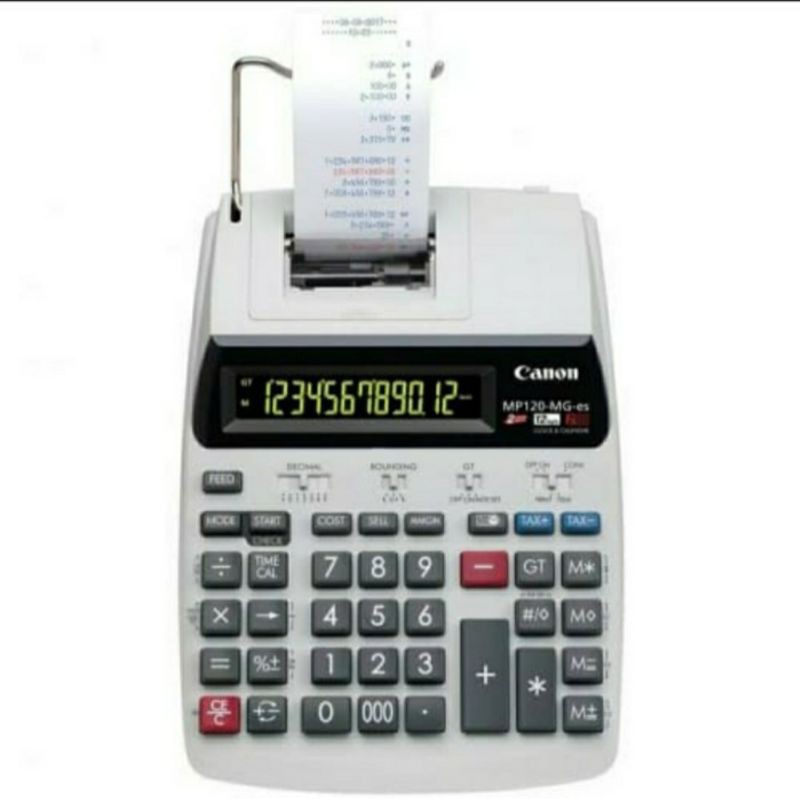 KALKULATOR PRINT STRUK CANON MP 120MG - Printing Calculator MP-120 MG
