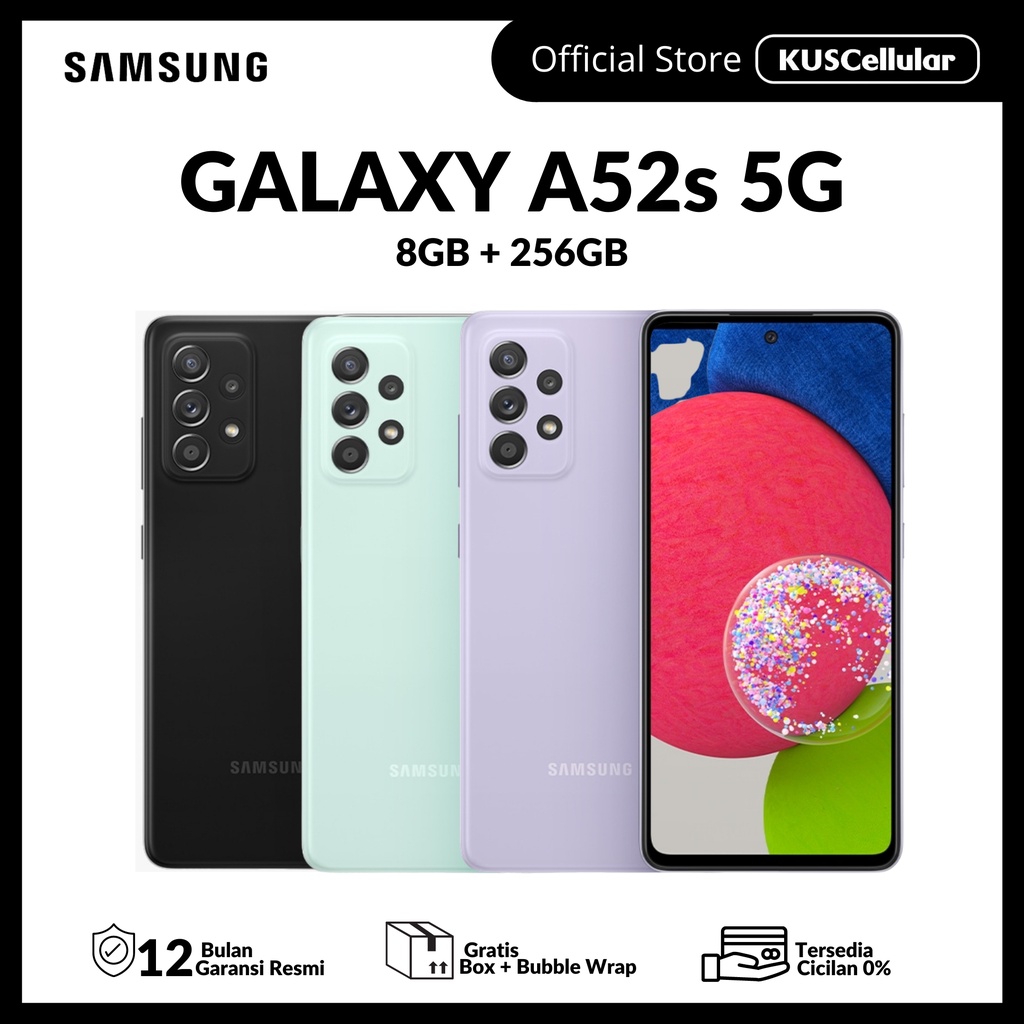 Jual Samsung Galaxy A52s 5G 8/128 Garansi Resmi | Shopee Indonesia