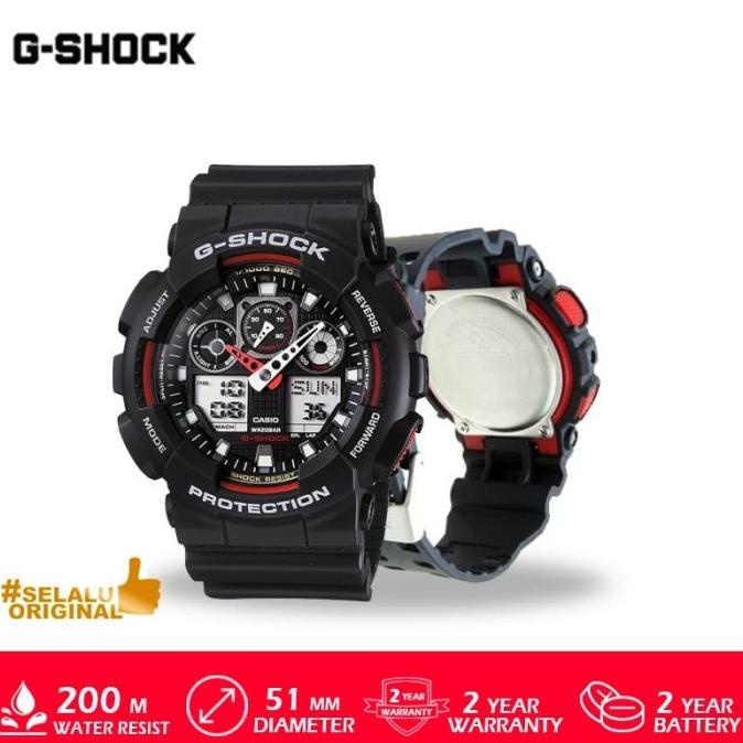 Casio G-Shock GA-100-1A4DR / GA-100-1A4DR / GA100 ORIGINAL