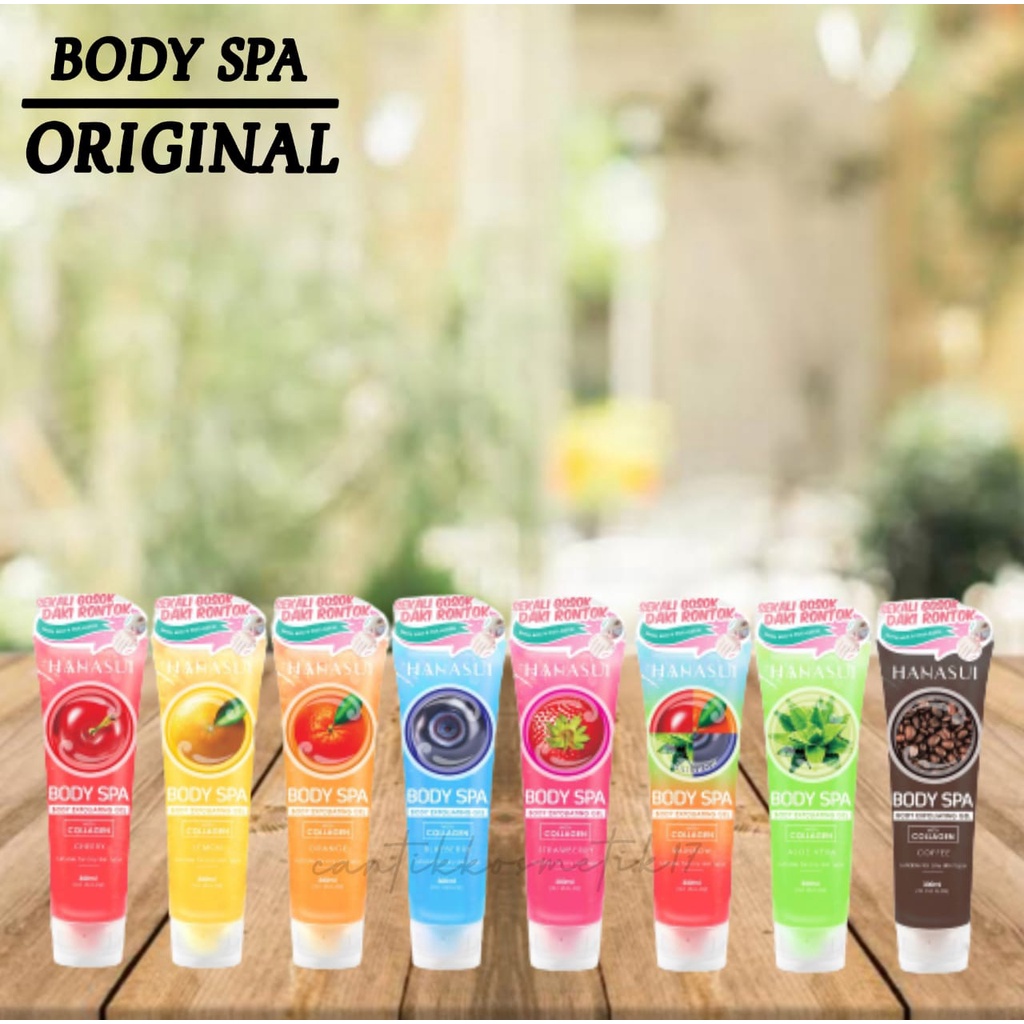 BODY SPA HANASUI BPOM / BODY SPA PERONTOK DAKI / SPA HANASUI
