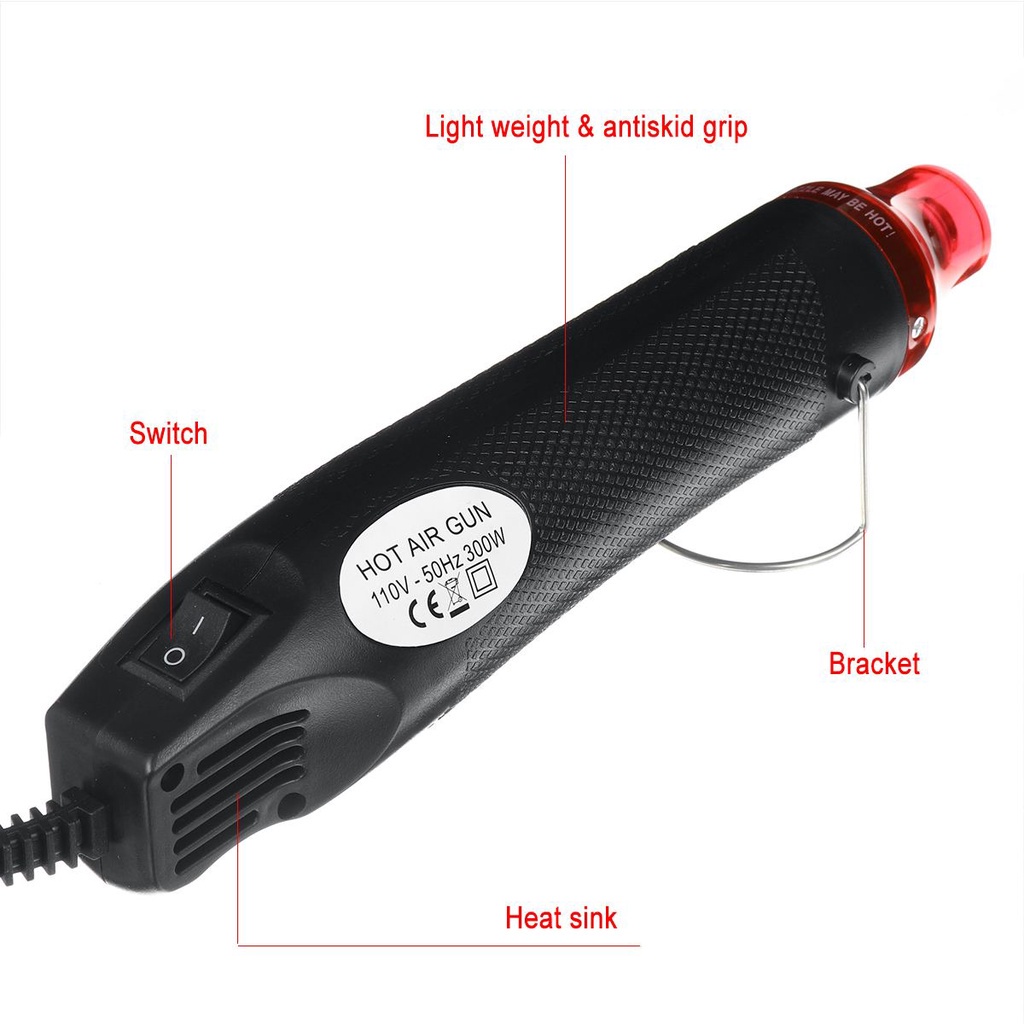 Heat Gun Electric Taffware QST Express Hot Air Vinyl 220V 300W QST-220